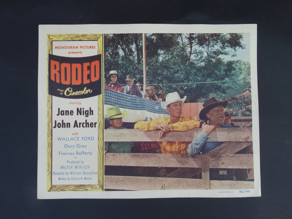 Rodeo (1952) Lobby Card