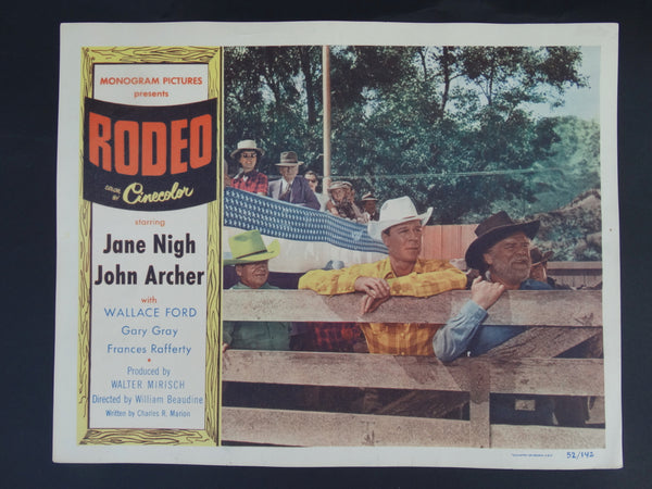 Rodeo (1952) Lobby Card