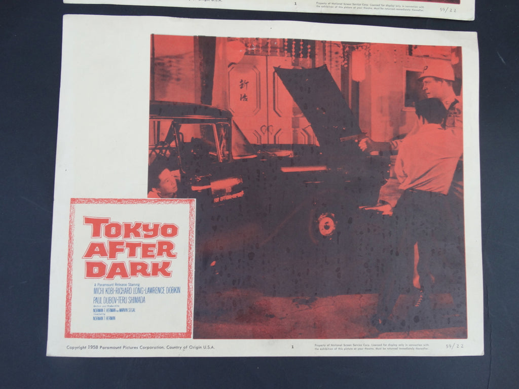 Tokyo After Dark (1958) Lobby Card