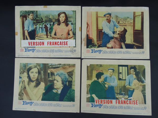 Fanny (1961) 4 Lobby Cards