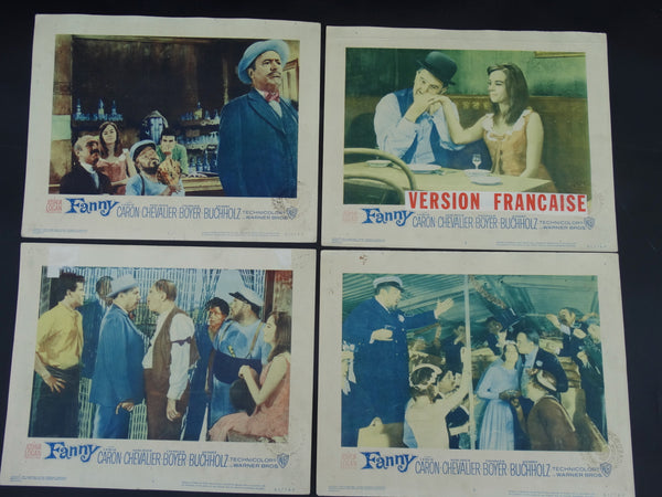 Fanny (1961) 4 lobby Cards