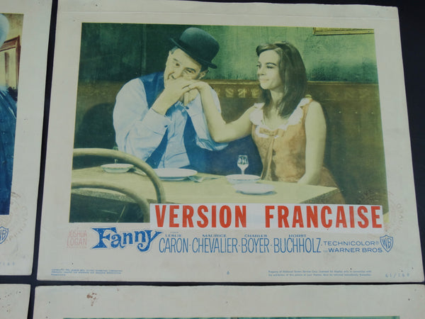 Fanny (1961) 4 lobby Cards