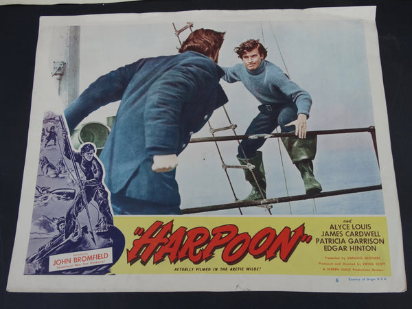 Harpoon (1948) 3 Lobby Cards