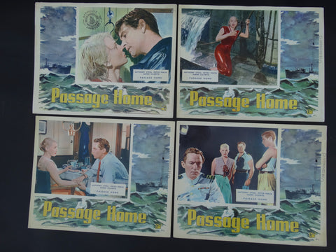 Passage Home (1955) 4 Lobby Cards