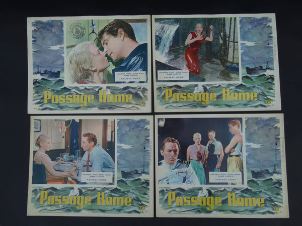Passage Home (1955) 4 Lobby Cards