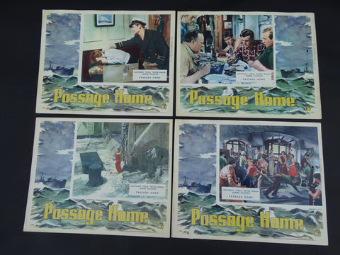 Passage Home (1955) 4 Lobby Cards