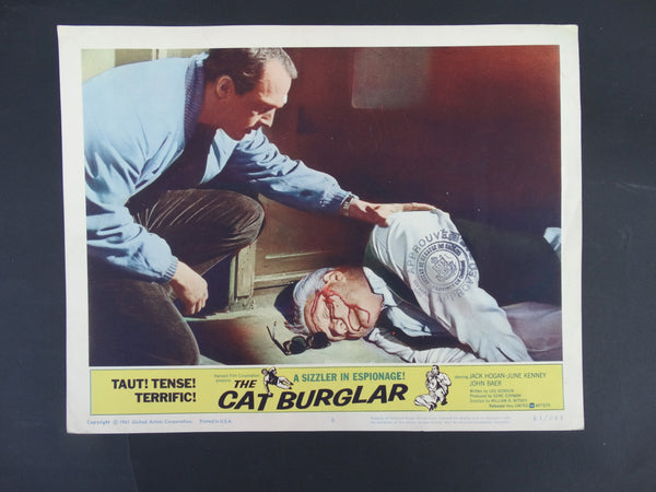 The Cat Burglar (1961) Lobby Card