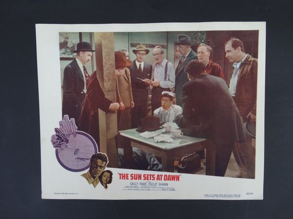 The Sun Sets At Dawn (1950) Lobby Card