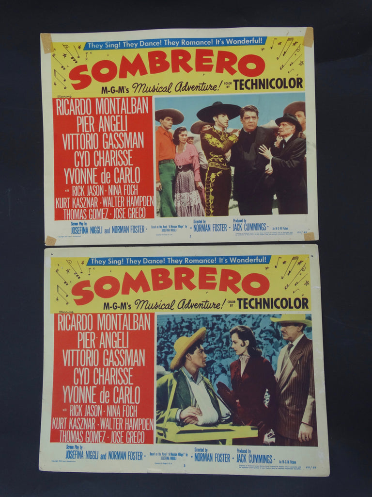 Sombrero - 2 lobby cards