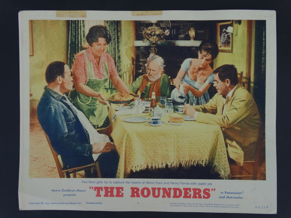 THE ROUNDERS 1965 Lobby Card