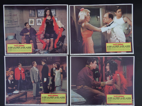 ENTER LAUGHING 1967 - set of 4 Lobby Cards #1