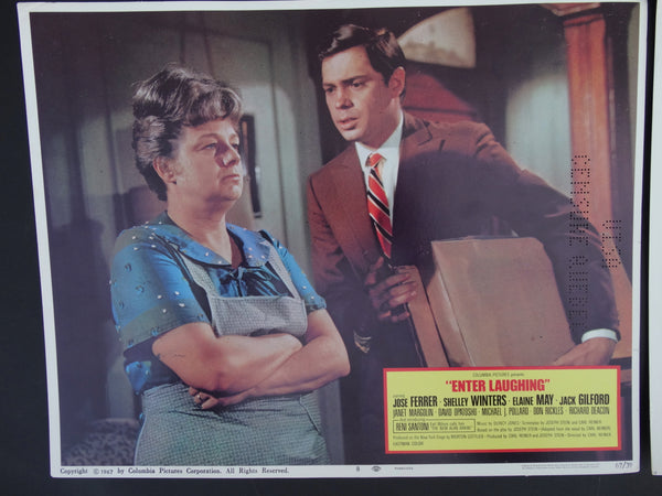 ENTER LAUGHING 1967 - set of 4 Lobby Cards #2