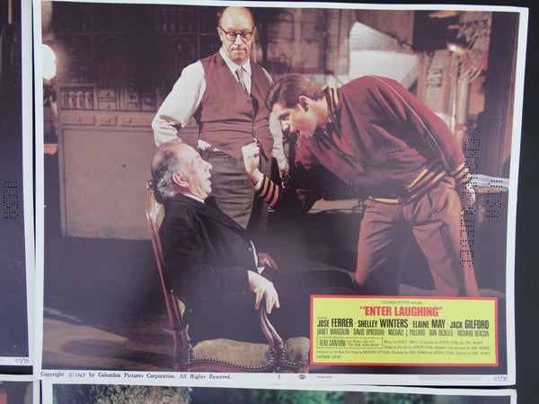 ENTER LAUGHING 1967 - set of 4 Lobby Cards #2