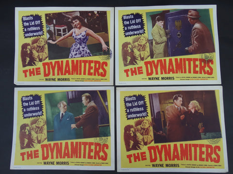 THE DYNAMITERS 1956 - Set of 4 Lobby Cards #2