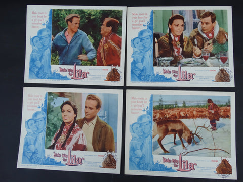 MAKE WAY FOR LILA 1958 - set of 4 Lobby Cards