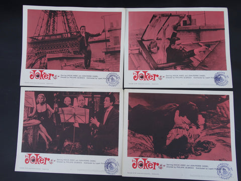 THE JOKER 1960 (Le Farceur) - set of 4 Lobby Cards #1