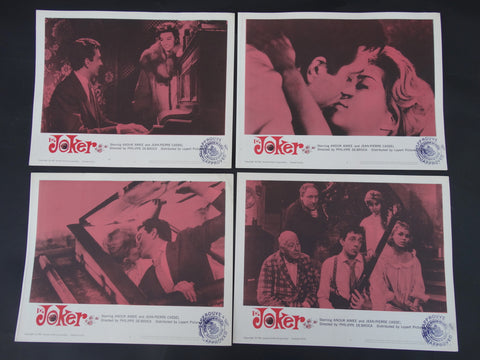 THE JOKER 1960 (Le Farceur)-- set of 4 Lobby Cards #2