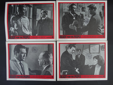 READY FOR THE PEOPLE 1964 -- set of 4 Lobby Cards