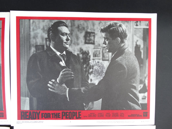 READY FOR THE PEOPLE 1964 -- set of 4 Lobby Cards