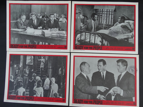 READY FOR THE PEOPLE 1964- set of 4 Lobby Cards