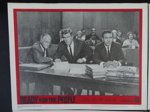READY FOR THE PEOPLE 1964- set of 4 Lobby Cards