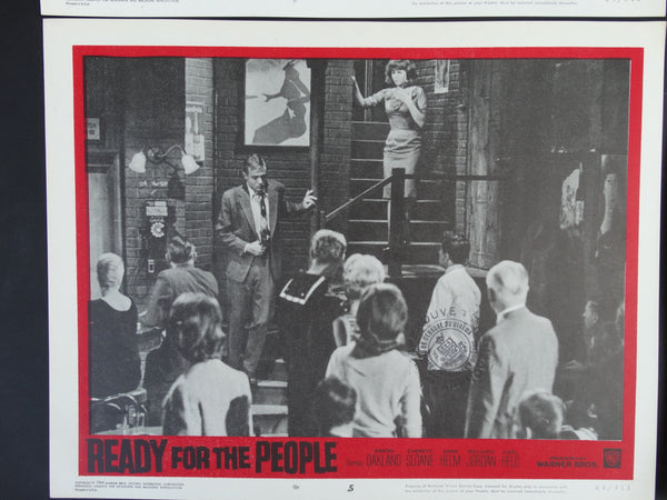READY FOR THE PEOPLE 1964- set of 4 Lobby Cards