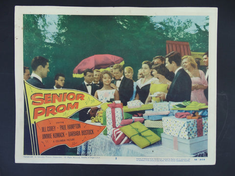 SENIOR PROM 1958-- Lobby Card