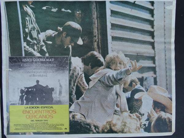 Close Encounters of the Third Kind 1977 (Encuentros Cercanos del Tercer Tipo) 3 Lobby Cards