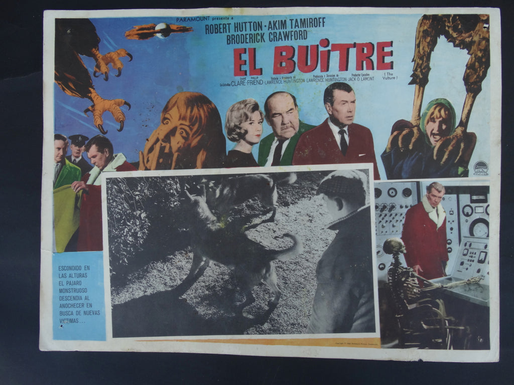 El Buitre (The Vulture 1966) Lobby Card