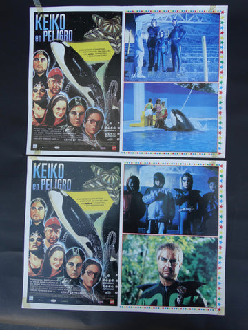 Keiko En Peligro (1990) 2 Lobby Cards