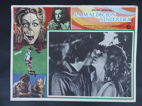 La Maldicion Siniestra (Night of Dark Shadows 1971) Lobby Card