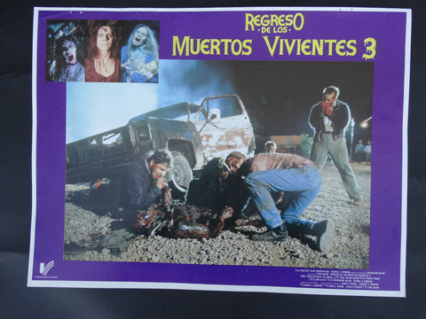 Regreso de los Muertos Vivientes 3 (Day Of The Dead 1985) Lobby Card