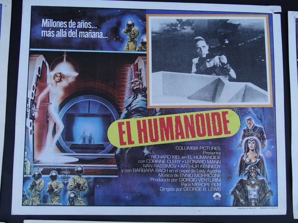 El Humanoide (The Humanoid 1979) 5 Lobby Cards