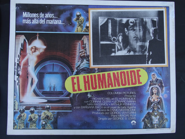 El Humanoide (The Humanoid 1979) 5 Lobby Cards