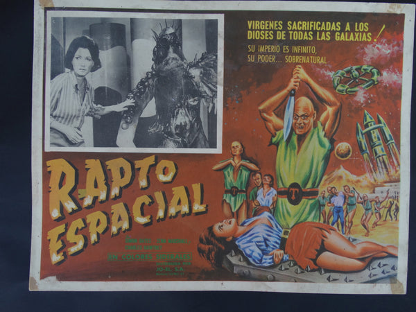 Rapto Especial (the Terrornauts 1957) 2 Lobby Cards