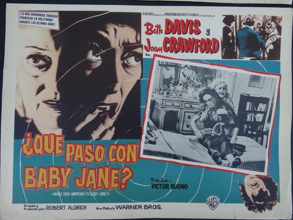 Que Paso Con Baby Jane (Whatever Happened To Baby Jane? 1962) 2 Lobby Cards B