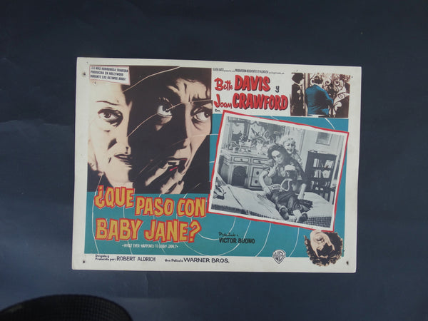 Que Paso Con Baby Jane? (Whatever Happened To Baby Jane? 1962) Lobby Card C