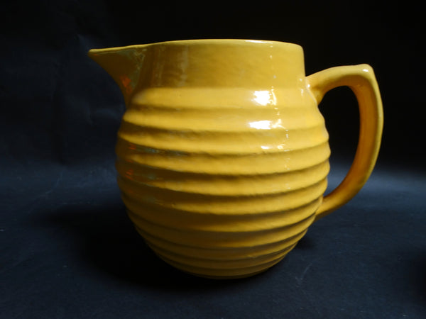 Bauer Ringware Large Yellow Pitcher 1933-37 B3016