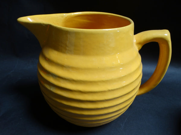 Bauer Ringware Large Yellow Pitcher 1933-37 B3016