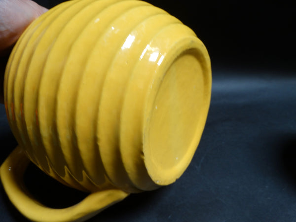 Bauer Ringware Large Yellow Pitcher 1933-37 B3016