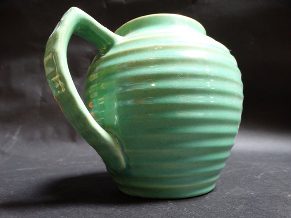 Bauer Ringware Large Jade Green Teapot B3021