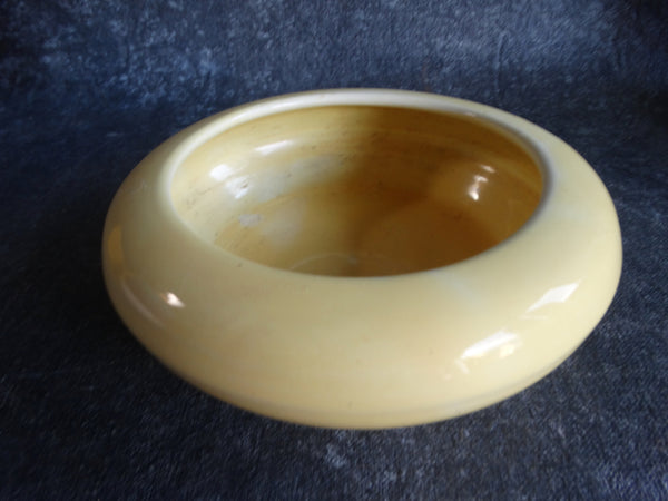 Bauer High-fire Low Bowl in Yellow B3045