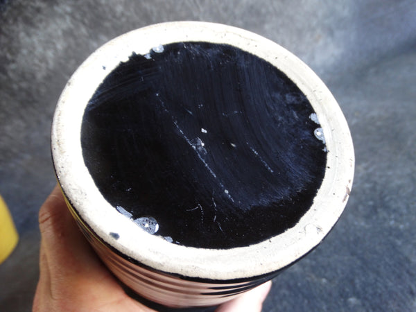Bauer Ringware Vase in Black B3048