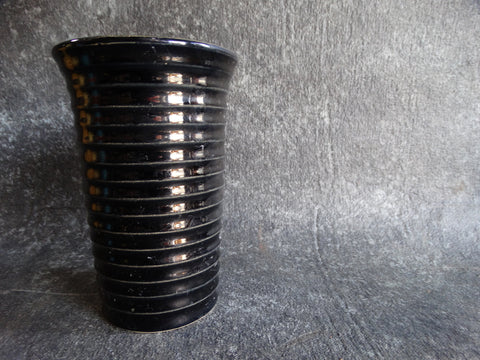 Bauer Ringware Vase in Black  #2 B3051