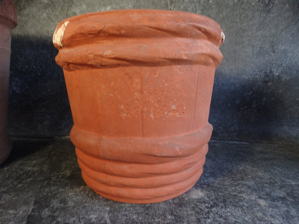Bauer Redware Rope Pot B3093