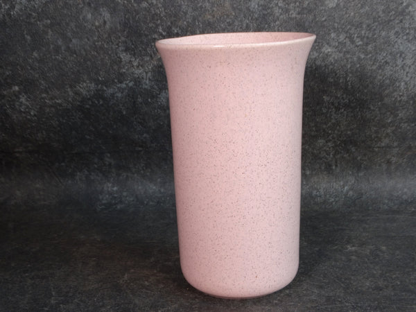 Bauer Speckle Ware Pink Vase B3123