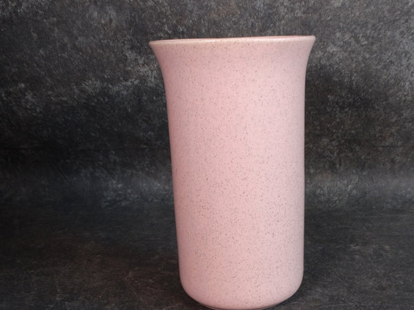 Bauer Speckle Ware Pink Vase B3123