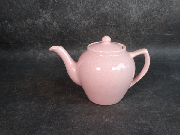 Bauer Speckle Ware Pink Tea Pot B3127