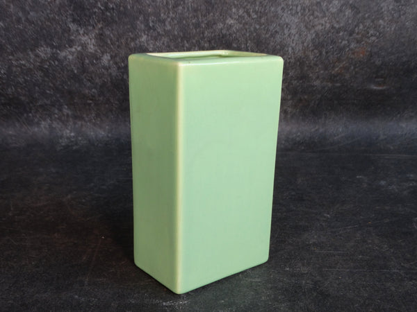 Bauer Soft Green Pillow Vase 1940s B3130