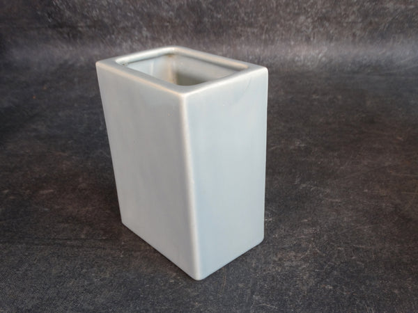 Bauer Pillow Vase in Pale Gray 1940s B3134